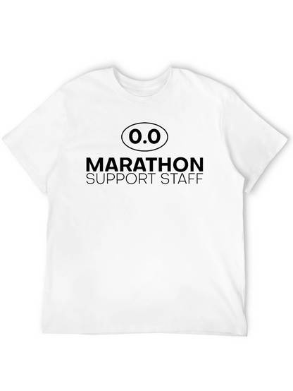 Camiseta Negra Apoyo Maratón - Personal