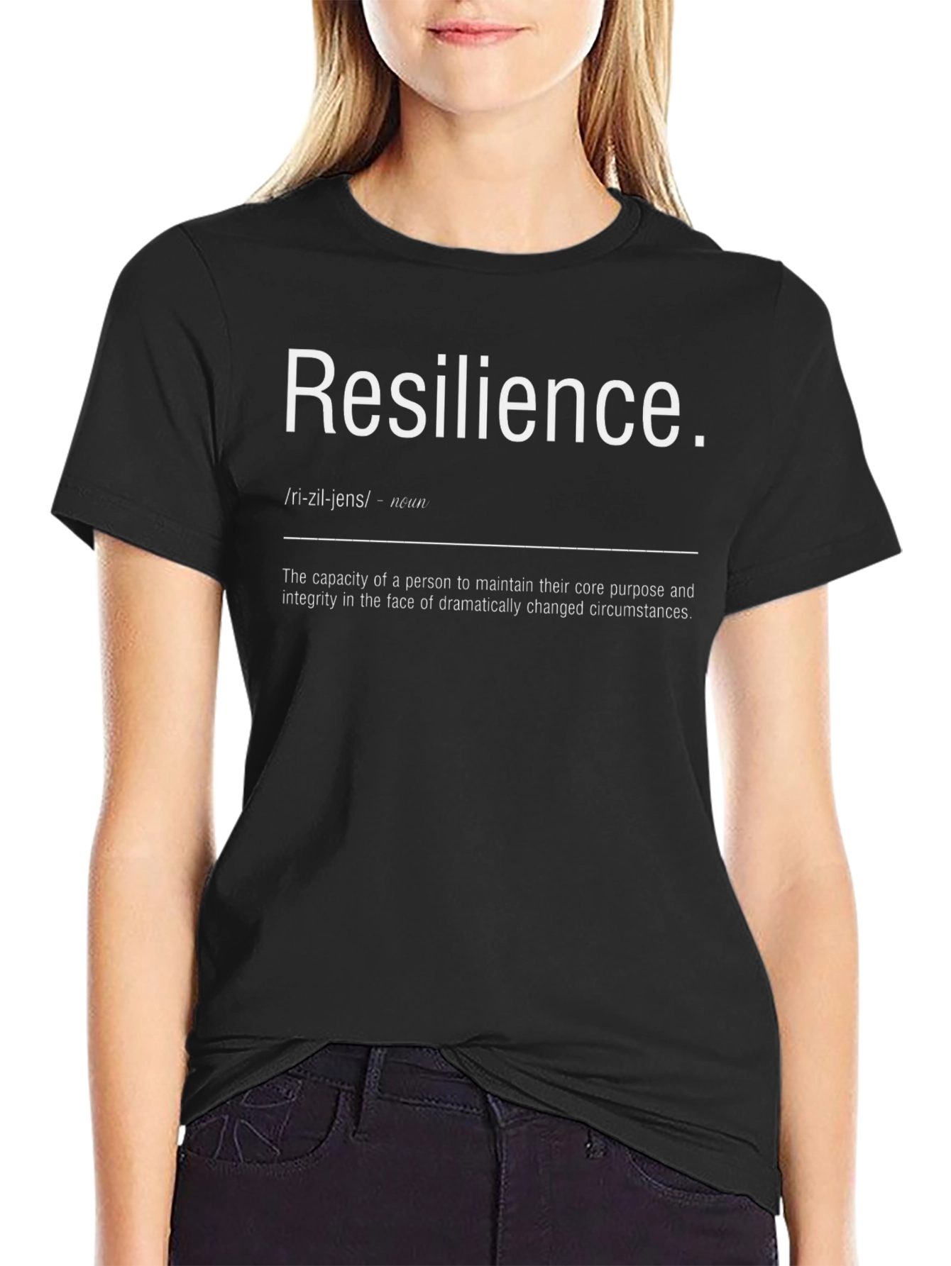 Camiseta Resilience: Definición Fortaleza y Estilo