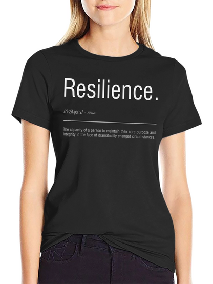 Camiseta Resilience: Definición Fortaleza y Estilo