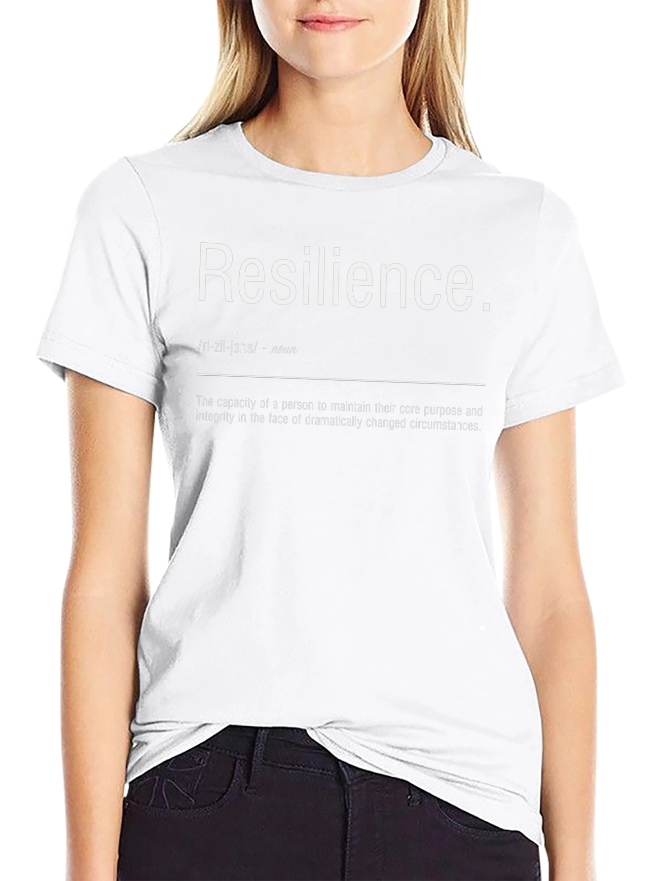 Camiseta Resilience: Definición Fortaleza y Estilo