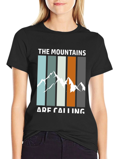 Camiseta Montañas Llamando - Aventura al Aire Libre