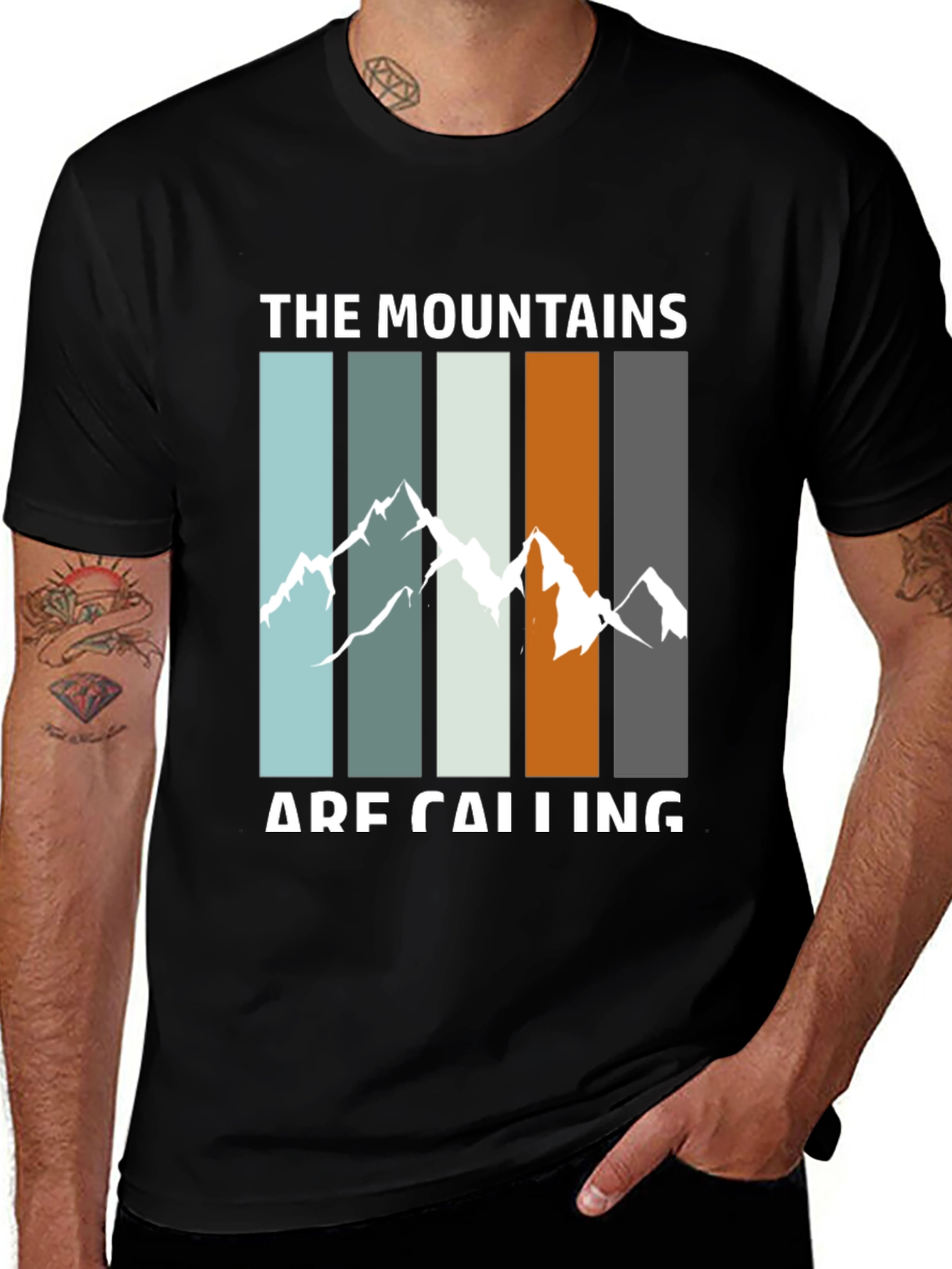 Camiseta Montañas Llamando - Aventura al Aire Libre