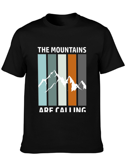 Camiseta Montañas Llamando - Aventura al Aire Libre