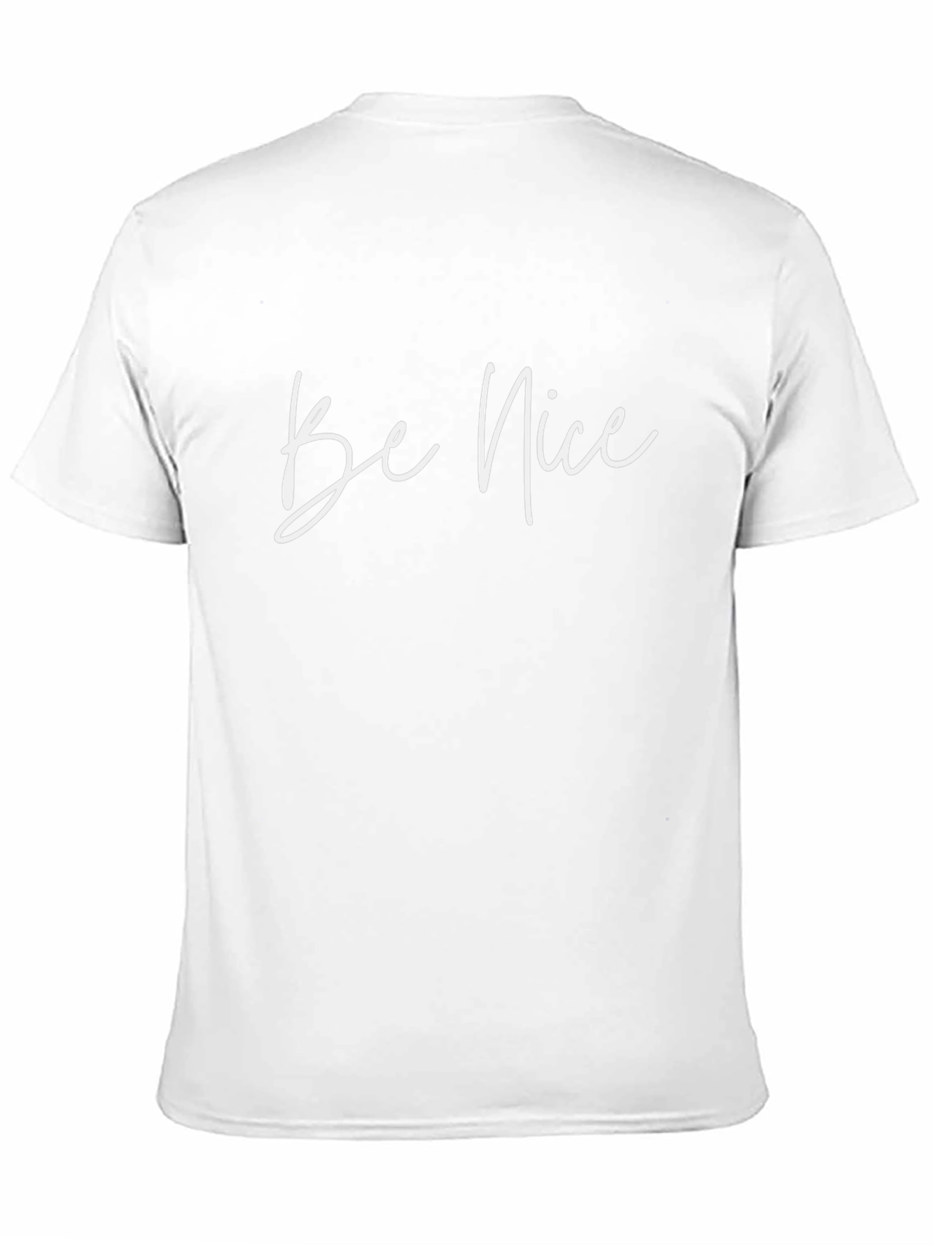 Camiseta Negra Be Nice - Moda Casual