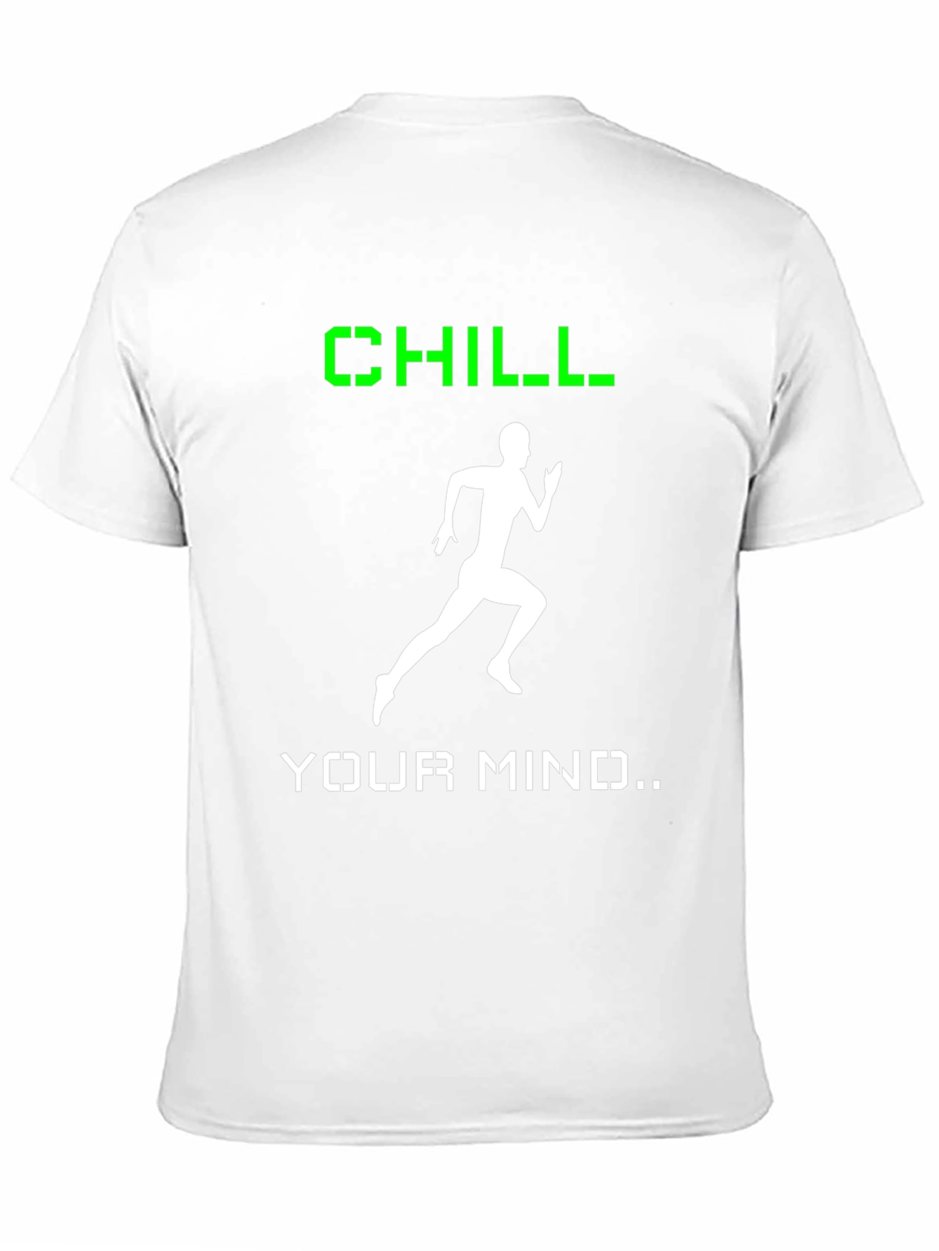 Camiseta Hombre Negra Chill Your Mind
