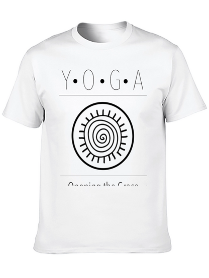 Camiseta Yoga Hombre - Diseño Espiritual