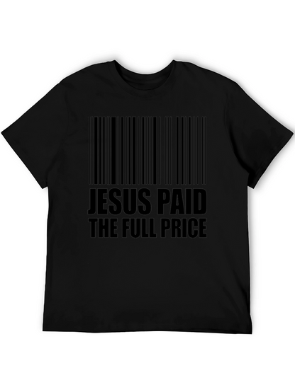 Camiseta Hombre Negra Jesús Pagó