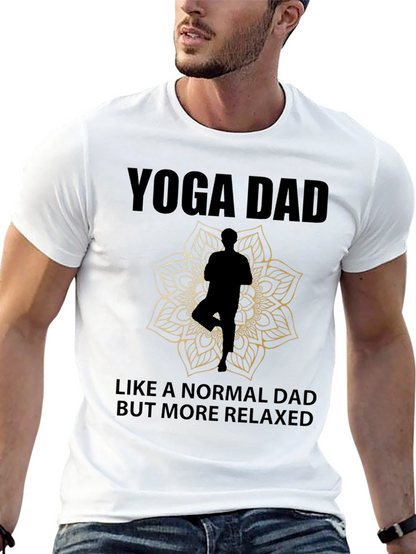 Camiseta Yoga Dad - Relajación para Papá
