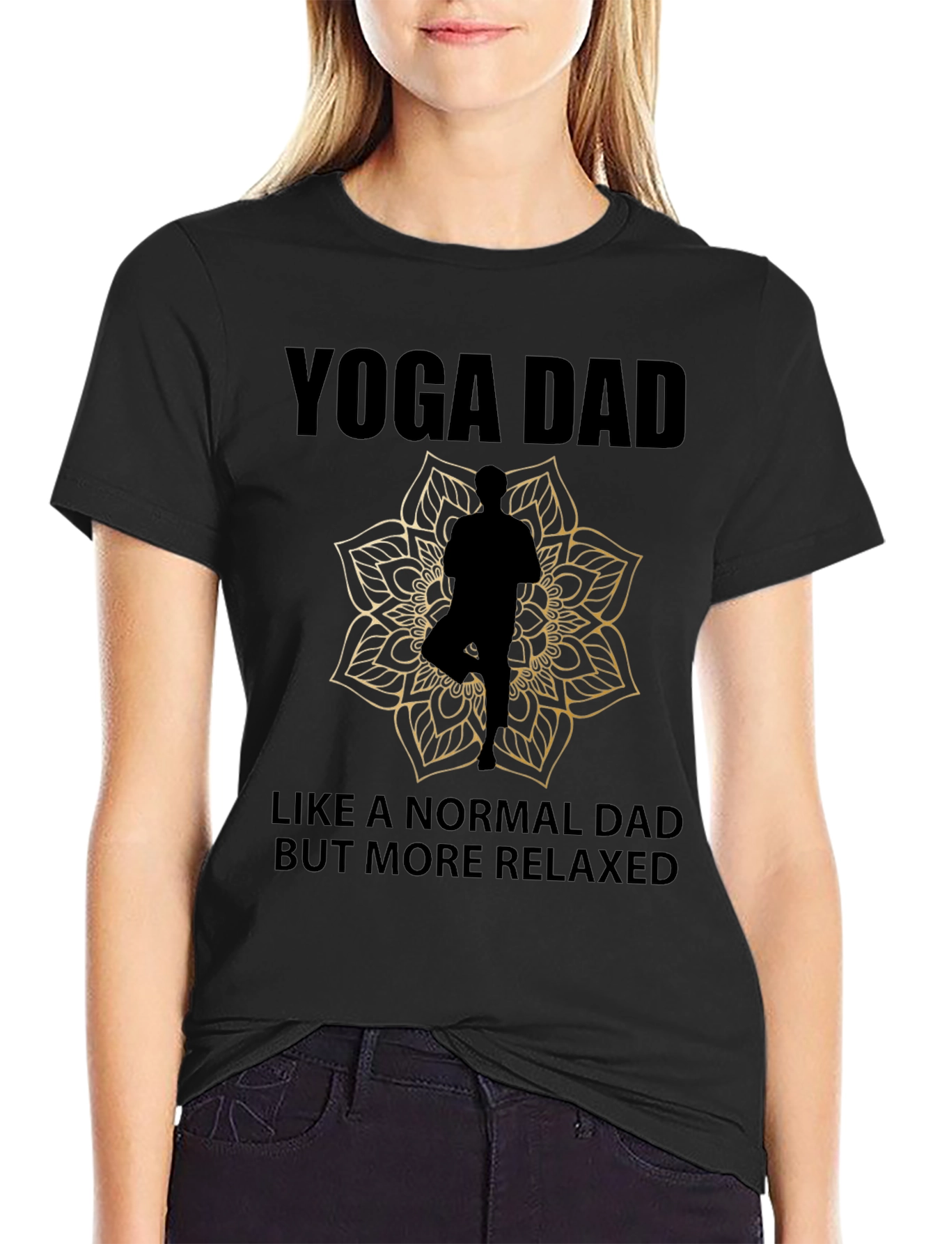 Camiseta Yoga Dad - Relajación para Papá