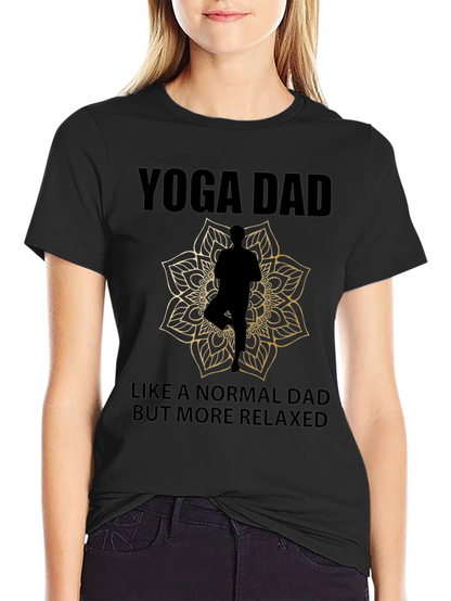 Camiseta Yoga Dad - Relajación para Papá