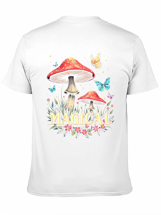 Camiseta Mágica de Setas y Mariposas