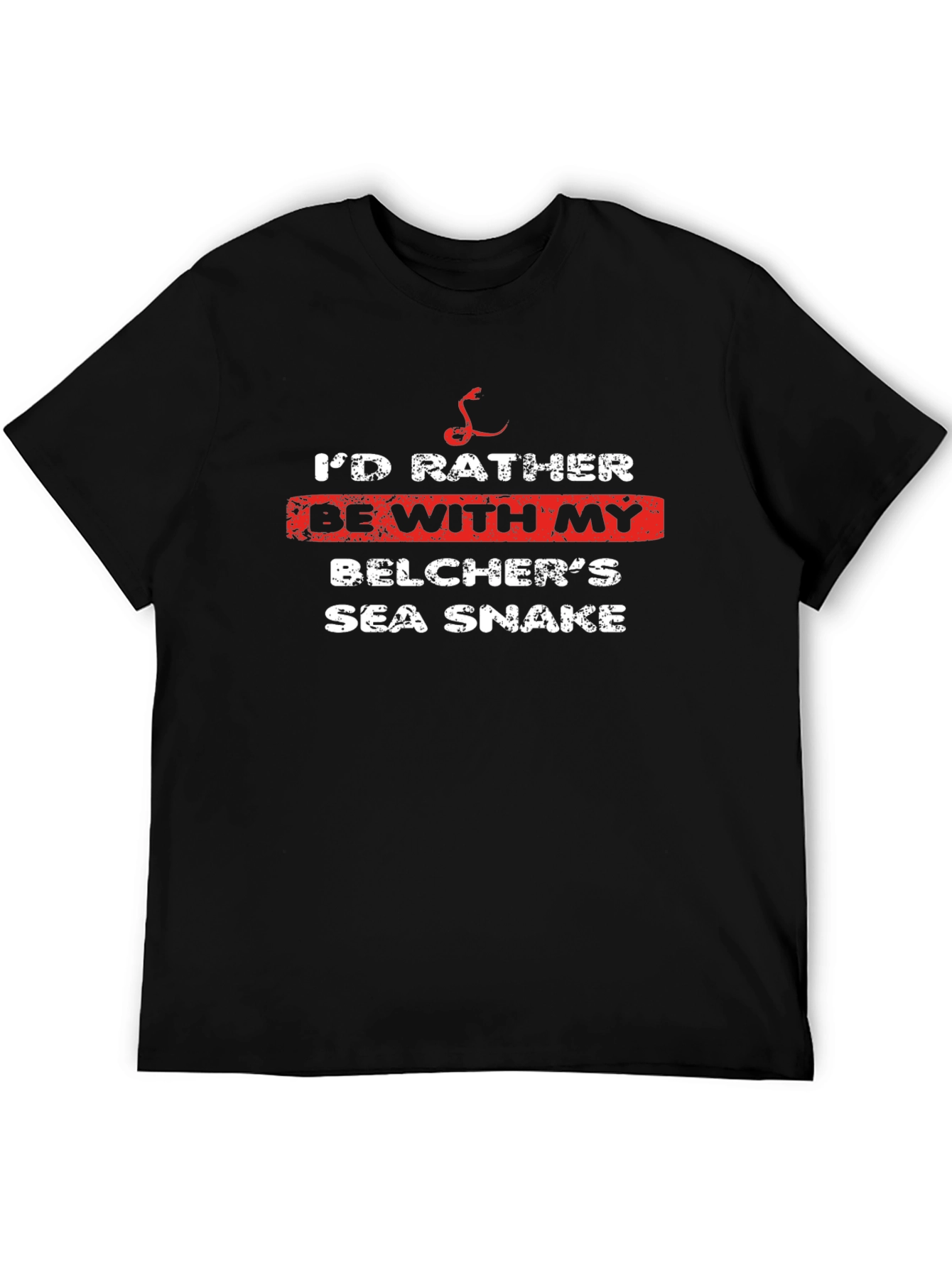 Camiseta Negra Belchers Sea Snake