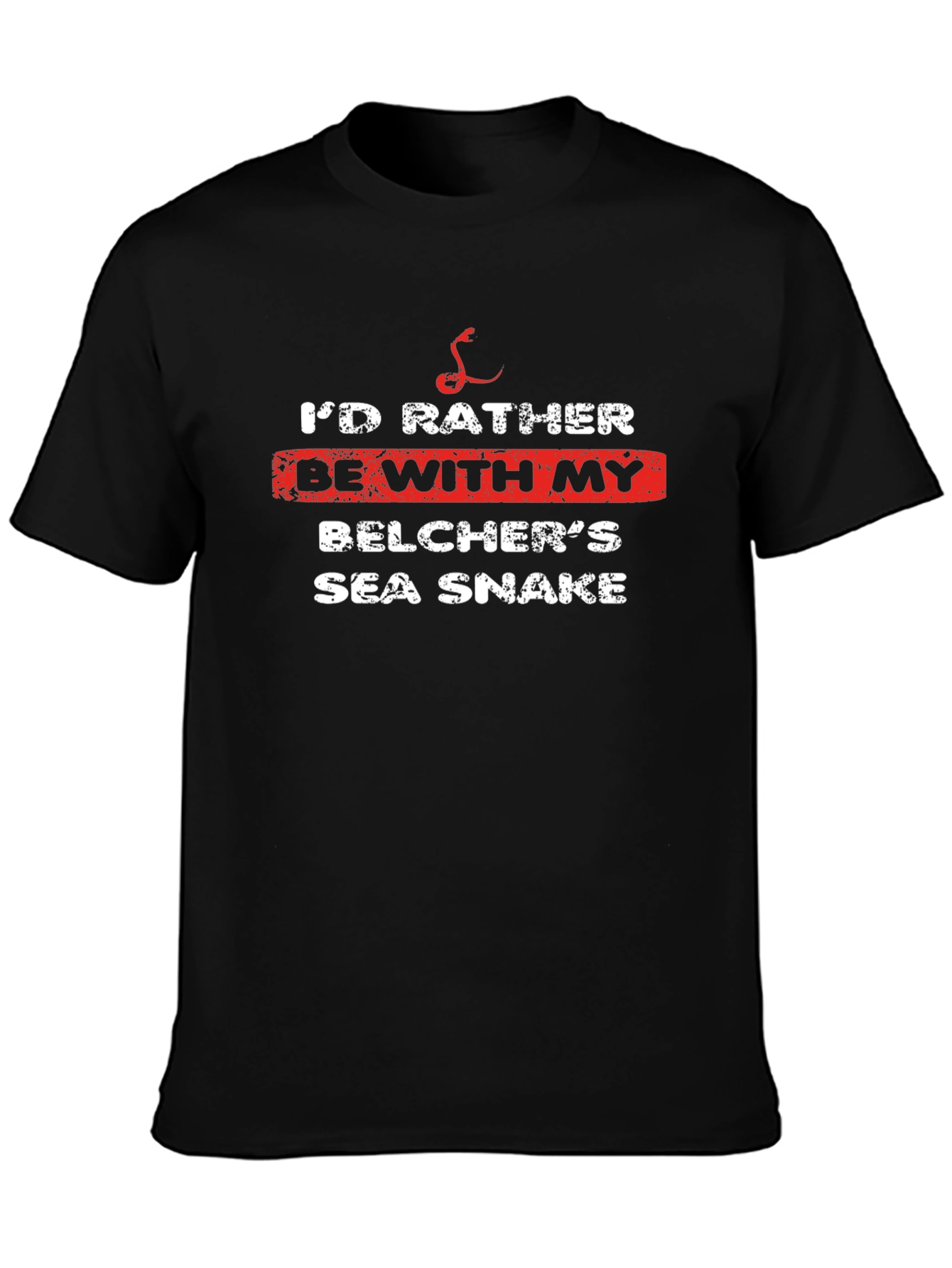 Camiseta Negra Belchers Sea Snake