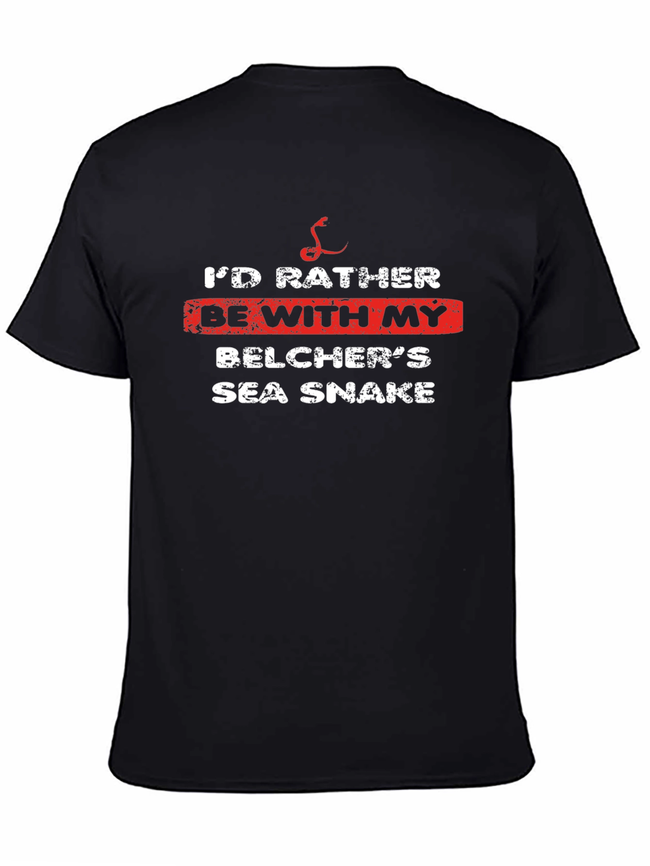 Camiseta Negra Belchers Sea Snake