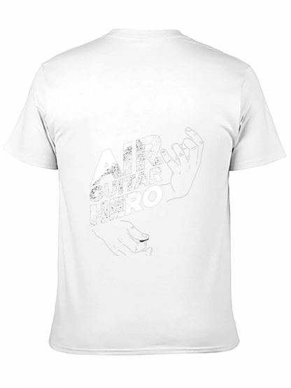 Camiseta Negra Air Guitar Hero