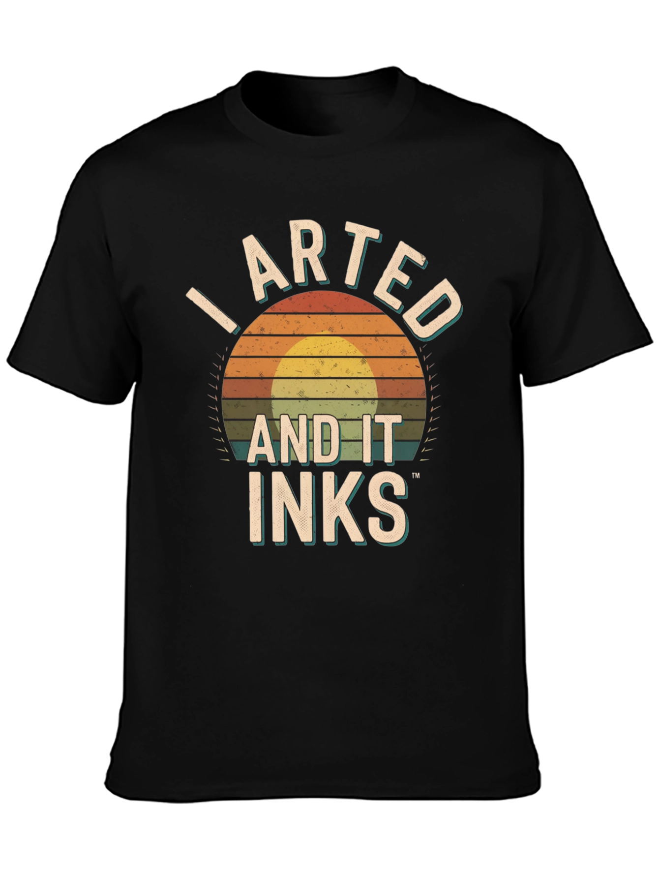 Camiseta Negra I Arted And It Inks