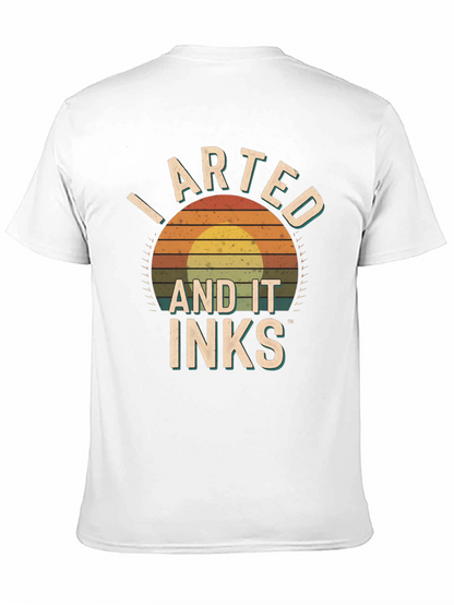 Camiseta Negra I Arted And It Inks