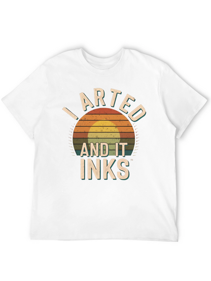 Camiseta Negra I Arted And It Inks