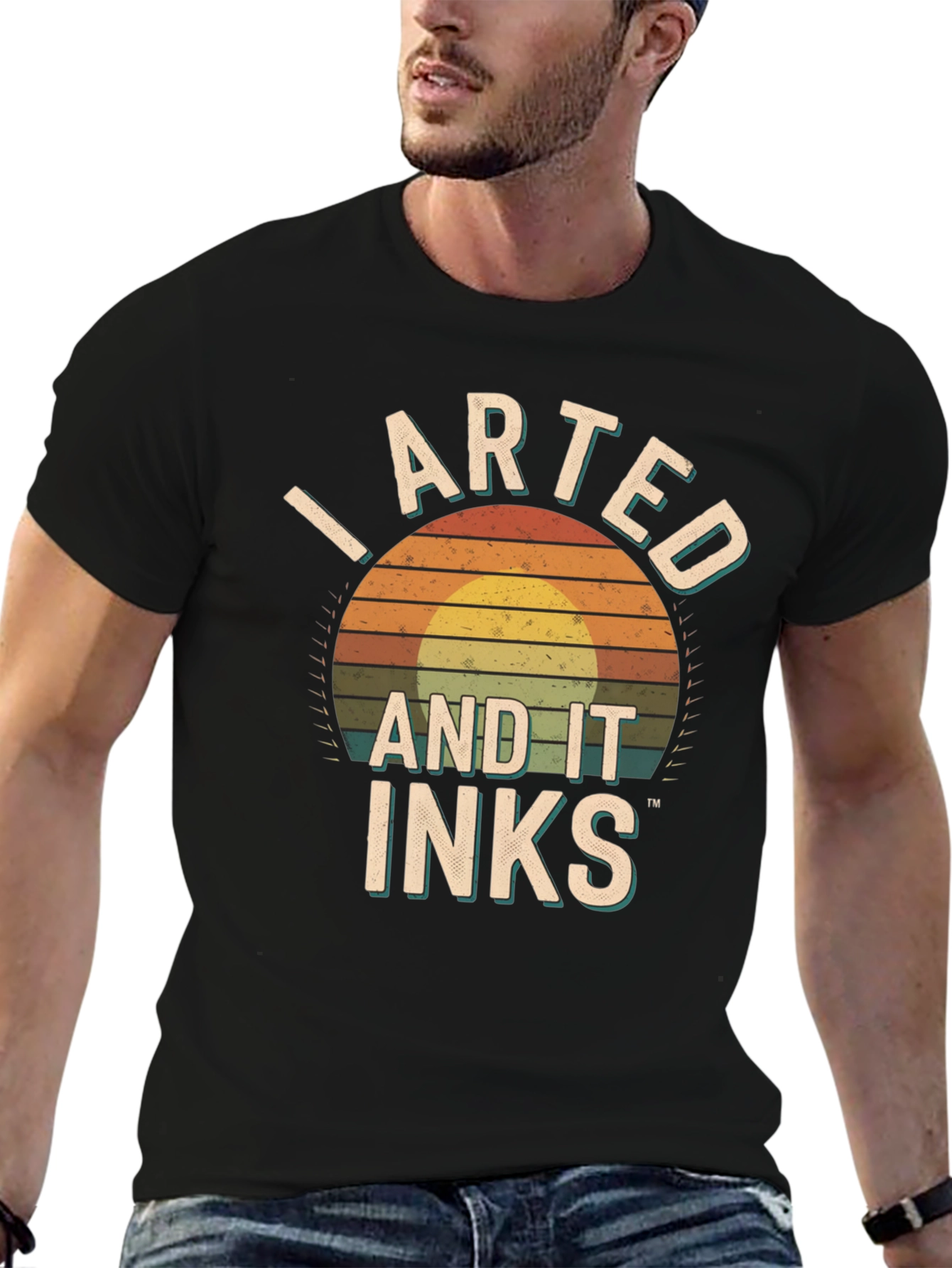 Camiseta Negra I Arted And It Inks