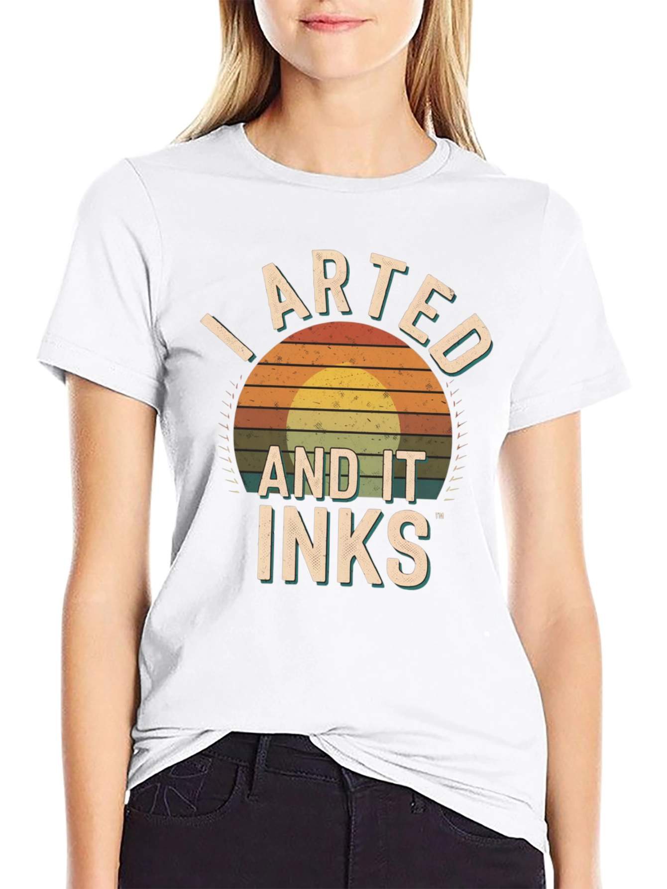 Camiseta Negra I Arted And It Inks