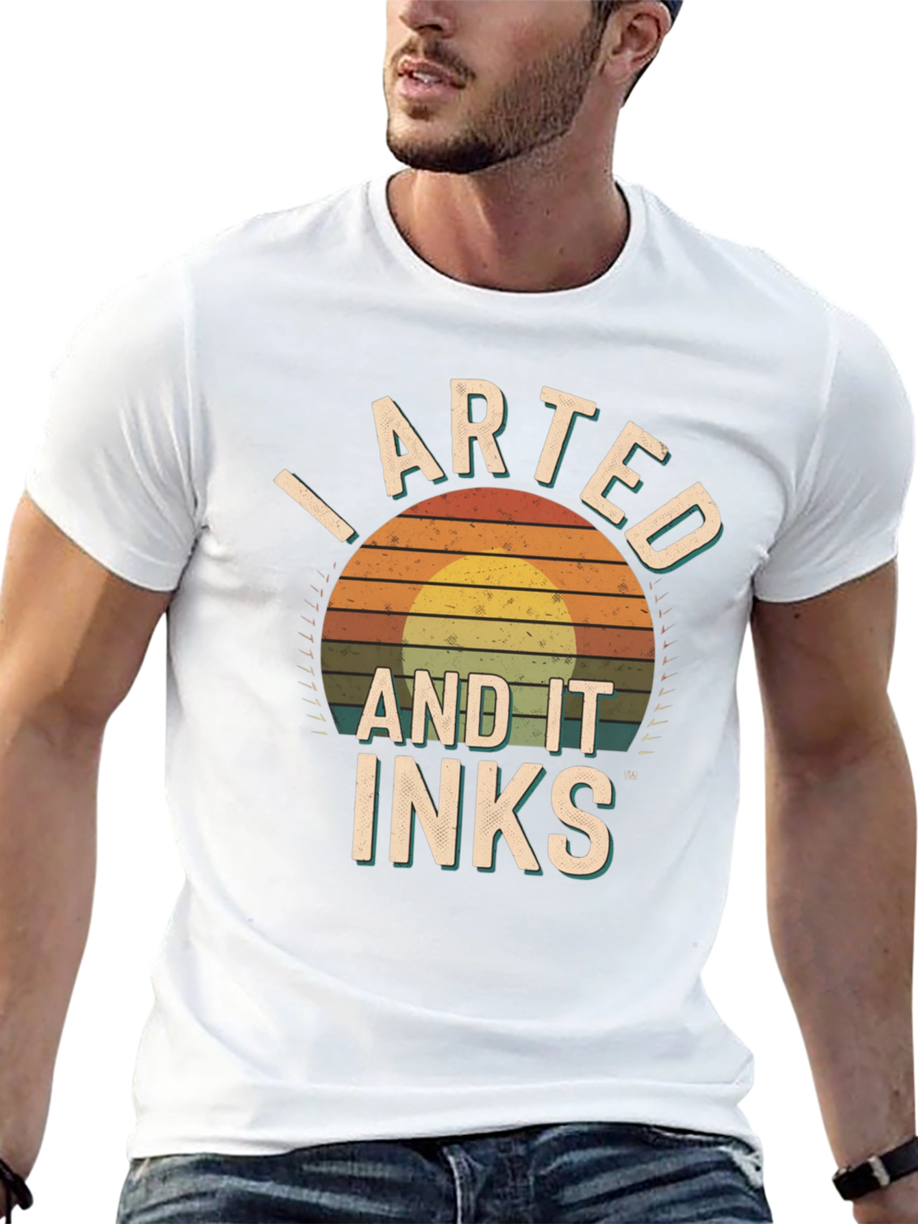Camiseta Negra I Arted And It Inks