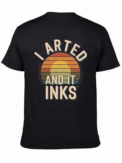 Camiseta Negra I Arted And It Inks
