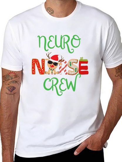 Camiseta Navideña Neuro Nurse Crew
