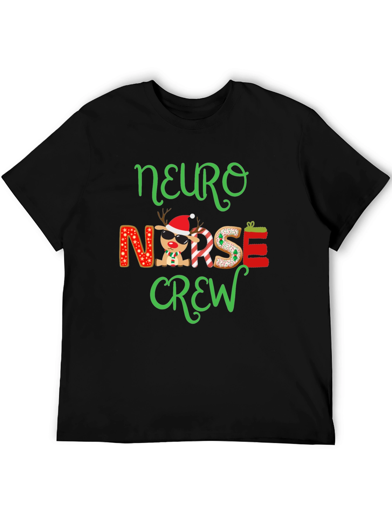 Camiseta Navideña Neuro Nurse Crew