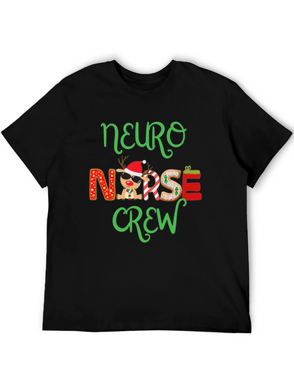 Camiseta Navideña Neuro Nurse Crew