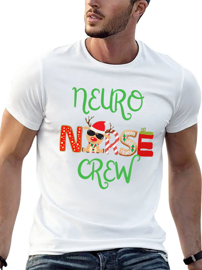 Camiseta Navideña Neuro Nurse Crew