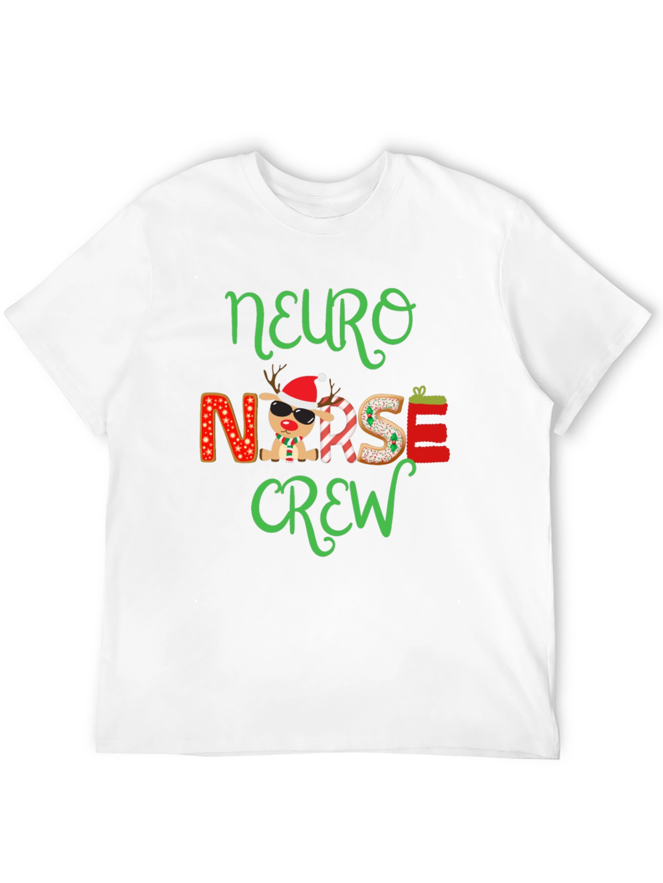 Camiseta Navideña Neuro Nurse Crew