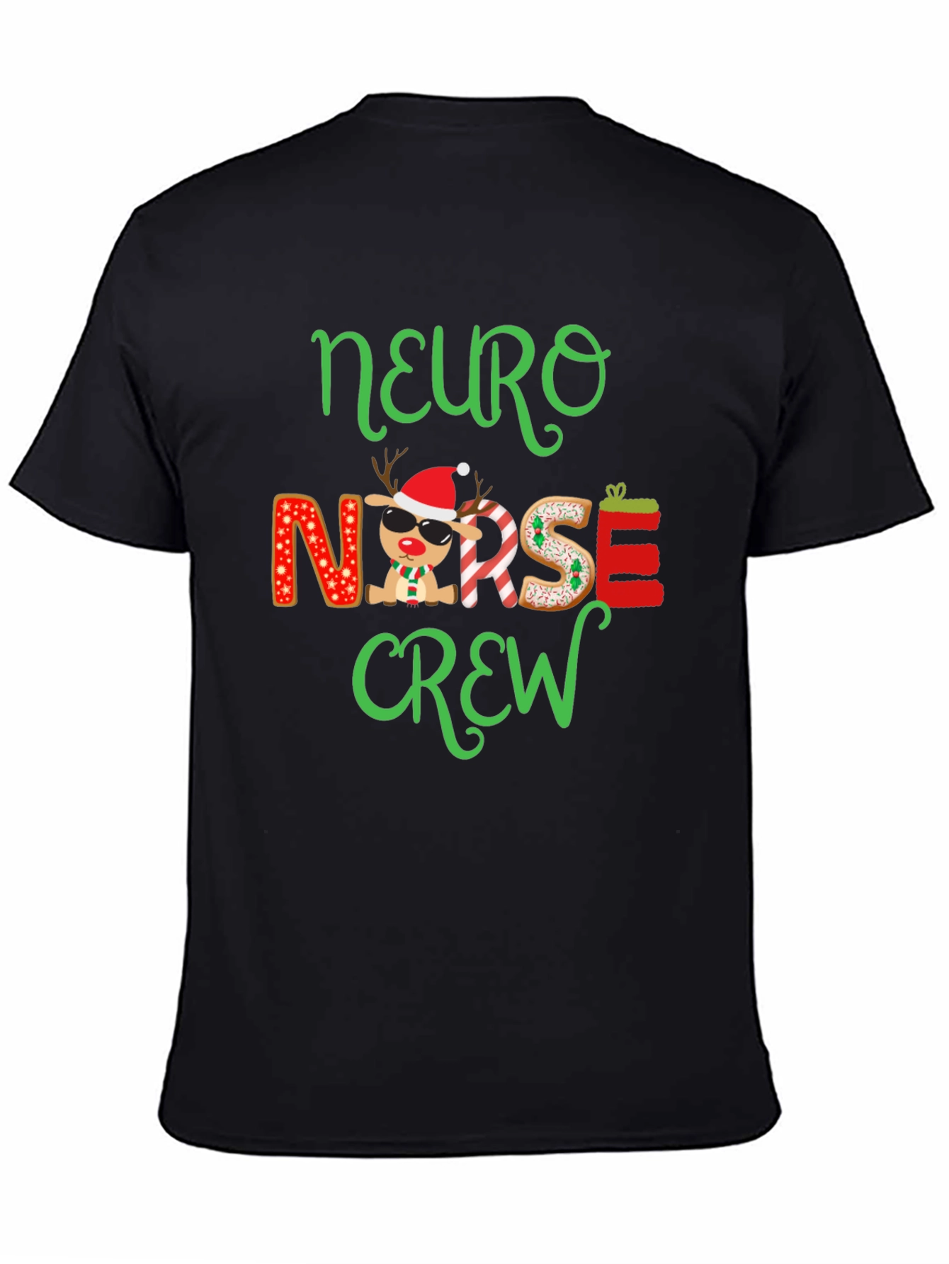 Camiseta Navideña Neuro Nurse Crew