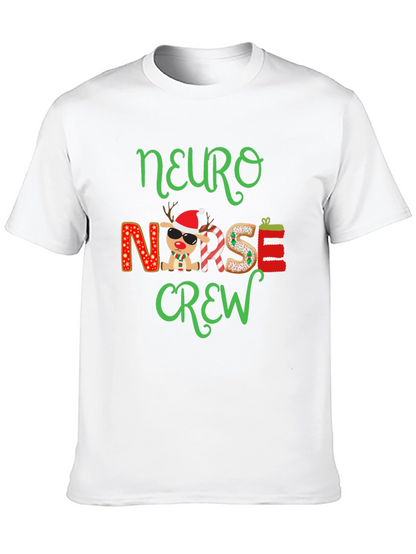 Camiseta Navideña Neuro Nurse Crew