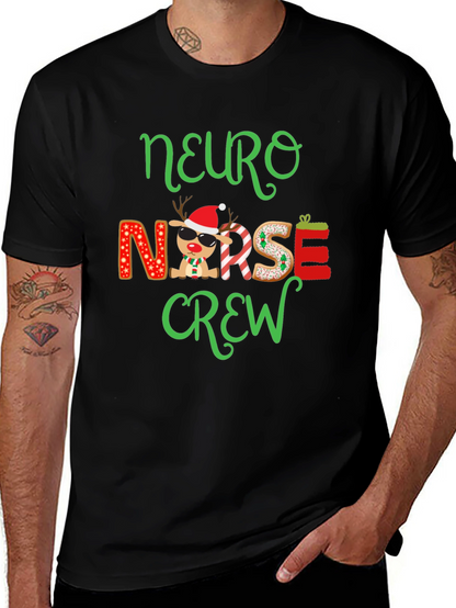 Camiseta Navideña Neuro Nurse Crew