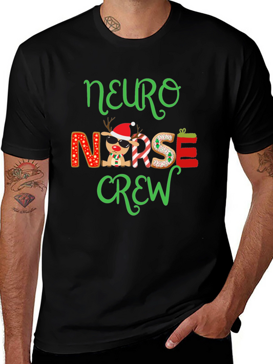 Camiseta Navideña Neuro Nurse Crew