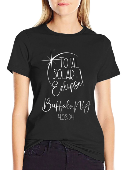 Camiseta Eclipse Solar Total Búfalo NY 2024
