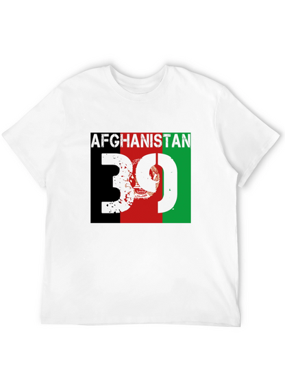 Camiseta Negra Afganistán Número 39