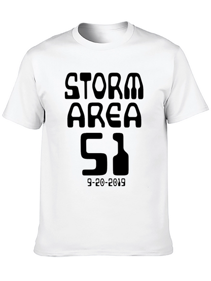 Camiseta Negra Área 51 - Asalto 2019