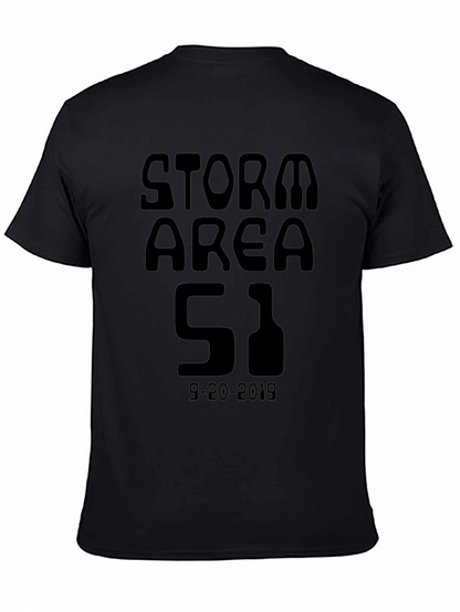 Camiseta Negra Área 51 - Asalto 2019