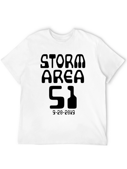 Camiseta Negra Área 51 - Asalto 2019