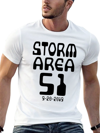 Camiseta Negra Área 51 - Asalto 2019