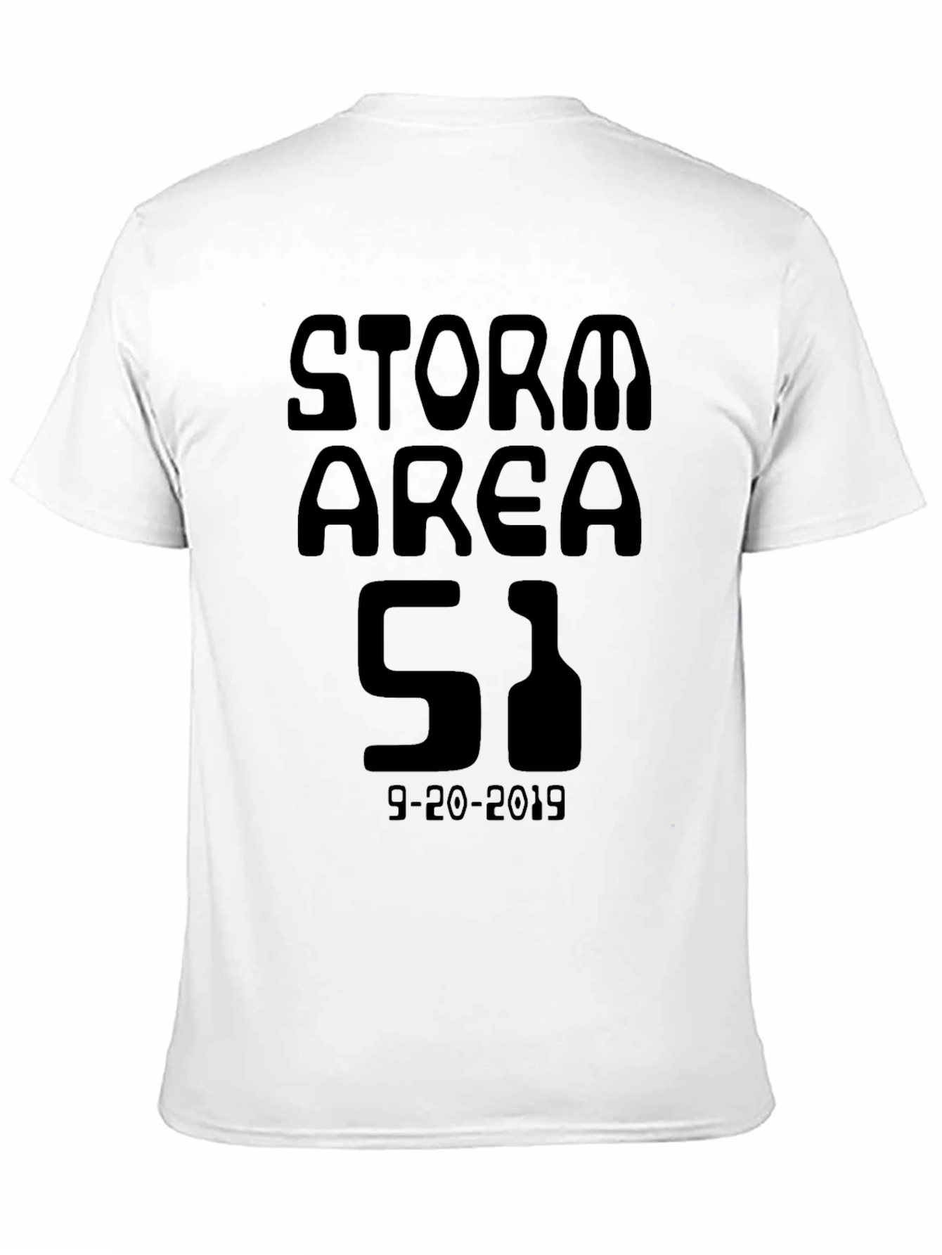 Camiseta Negra Área 51 - Asalto 2019