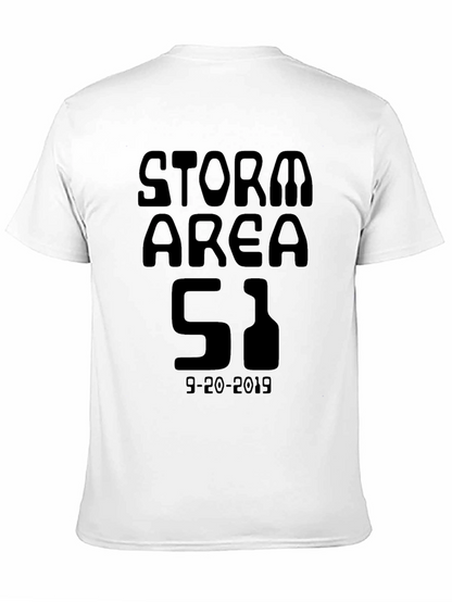 Camiseta Negra Área 51 - Asalto 2019