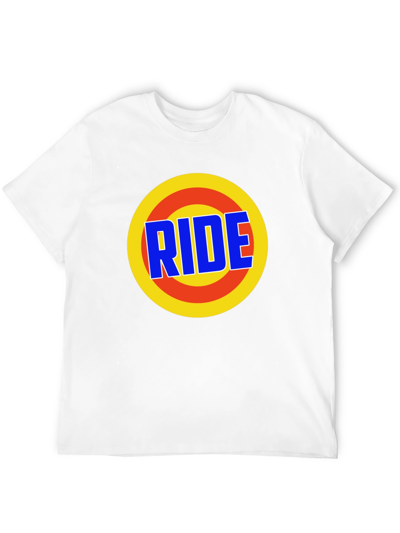 Camiseta Negra Estampada RIDE