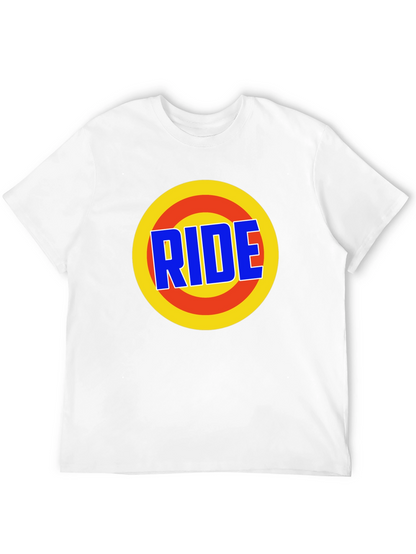 Camiseta Negra Estampada RIDE