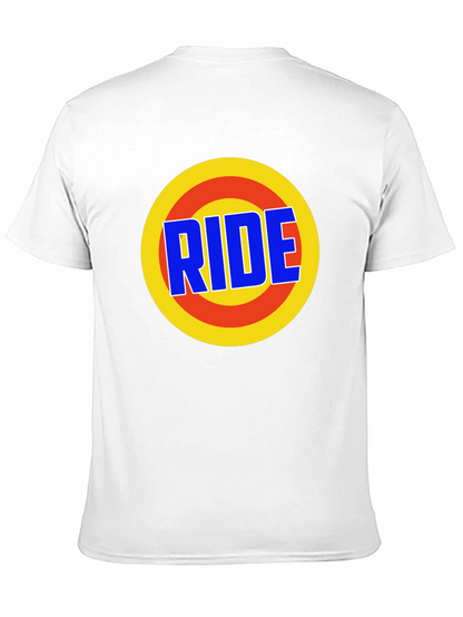 Camiseta Negra Estampada RIDE