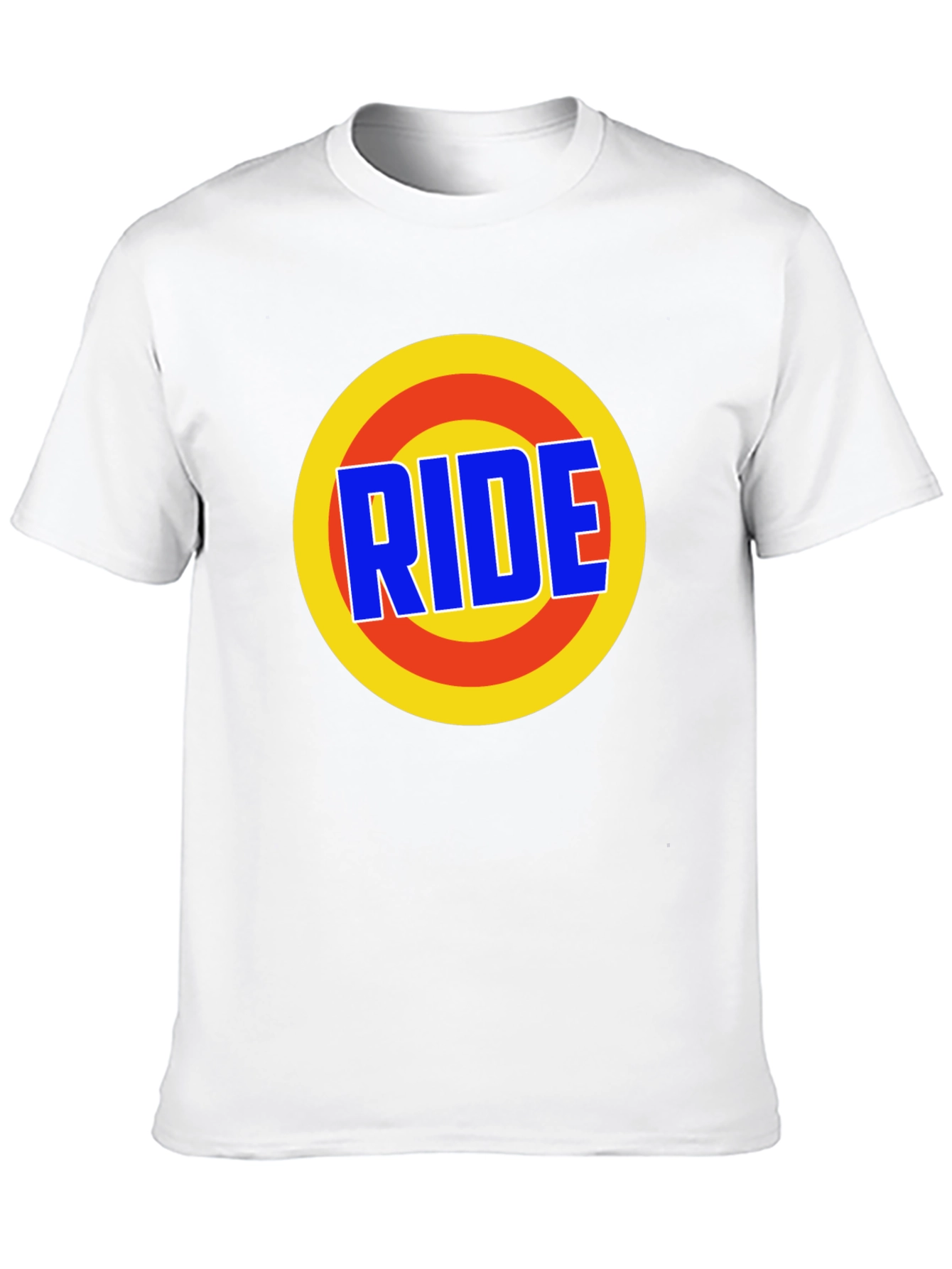 Camiseta Negra Estampada RIDE