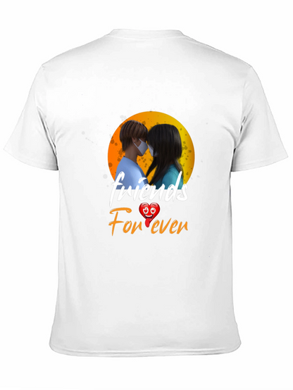Camiseta Negra Friends Forever