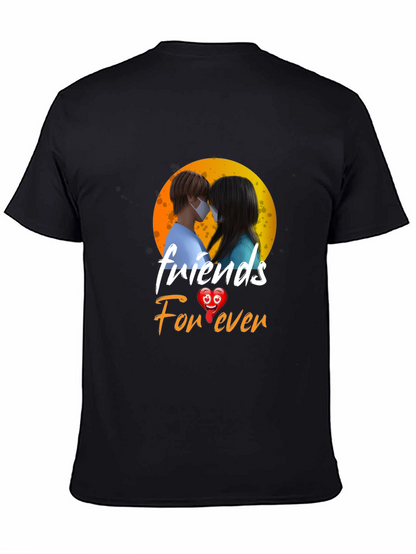 Camiseta Negra Friends Forever