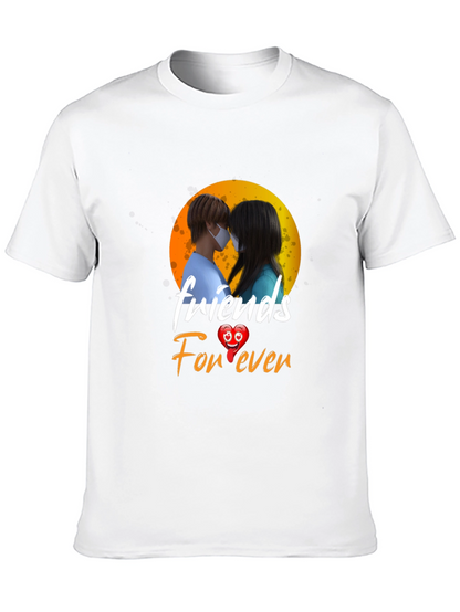 Camiseta Negra Friends Forever